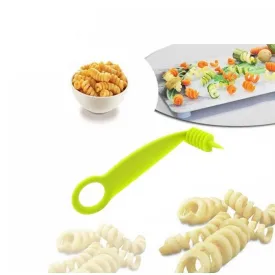 2013 Kitchen Plastic Vegetables Spiral Cutter  /  Spiral Knife  /  Spiral Screw Slicer