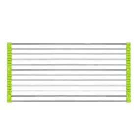 2064 Foldable Drain Rack Kitchen Sink Roll up Dish Drying Rack Portable Dish Rack