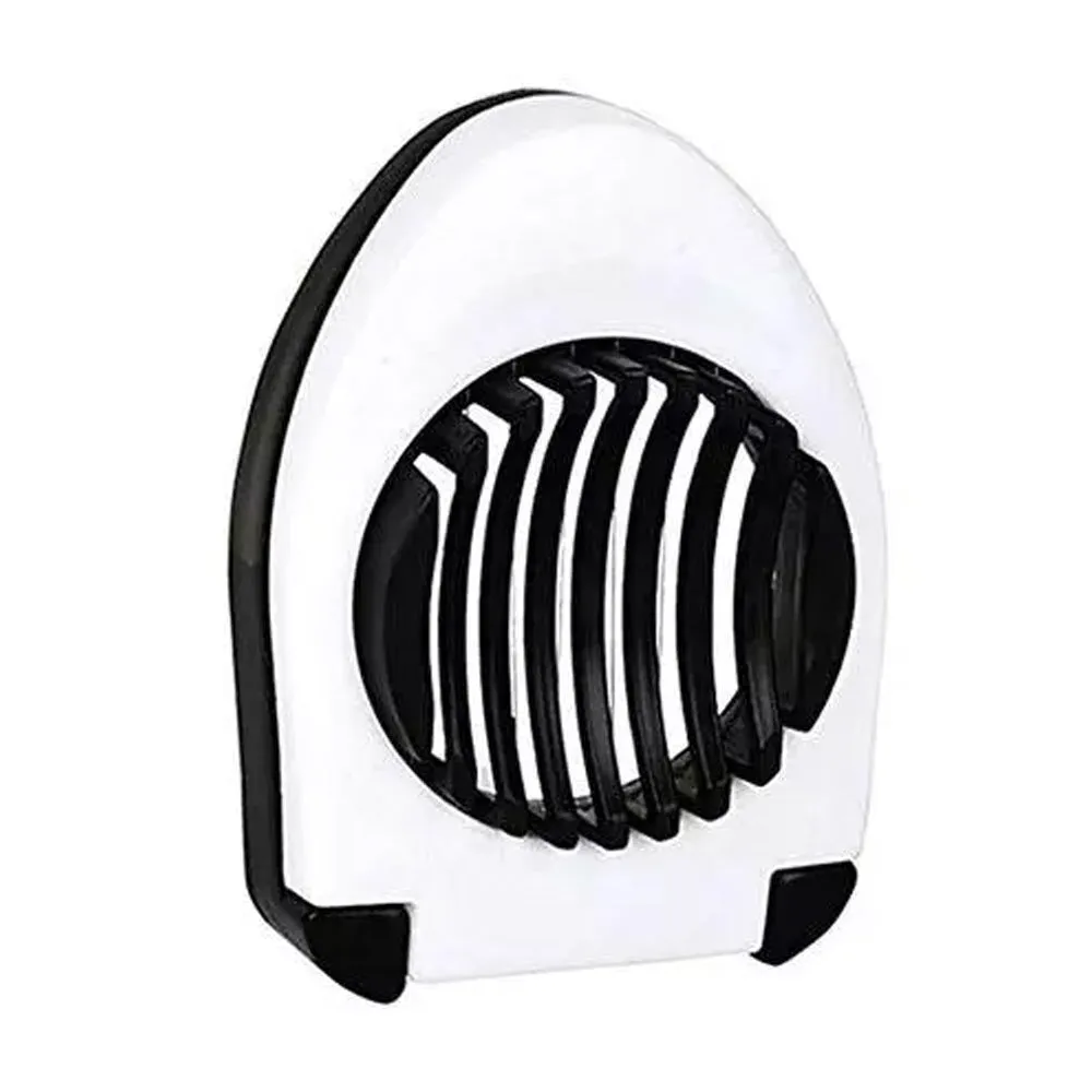 2129 Oval Shape Plastic Multi Purpose Egg Cutter / Slicer with Stainless Steel Wires