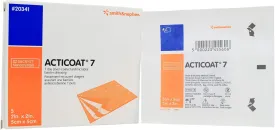 Acticoat Seven Day Antimicrobial Barrier Dressing 2" X 2" (5/Box)