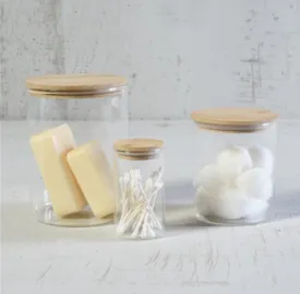 Adrian Glass Canister, Three Sizes