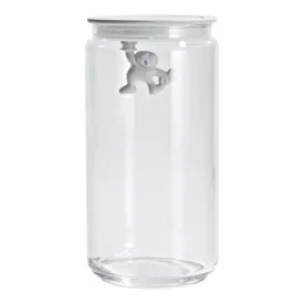 Alessi Gianni Glass Canister Medium White