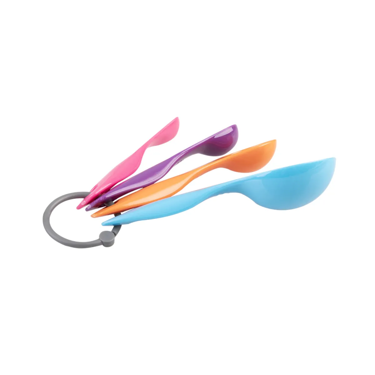 Appetito Measuring Spoons Multi-colour Set of 4
