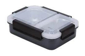 Avanti Lunch Box 2 Compartment - Grey