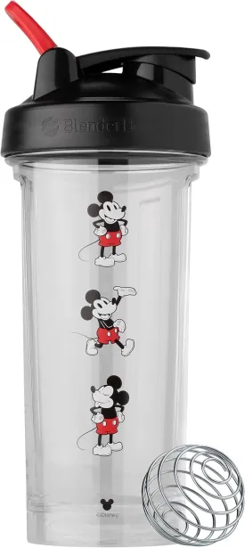 BlenderBottle Mickey & Friends Shaker Bottle Pro Series, Perfect for Protein Shakes and Pre Workout, 28-Ounce (C05116)