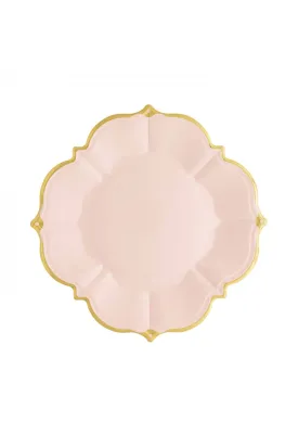 Blush Pink Lunch Plates