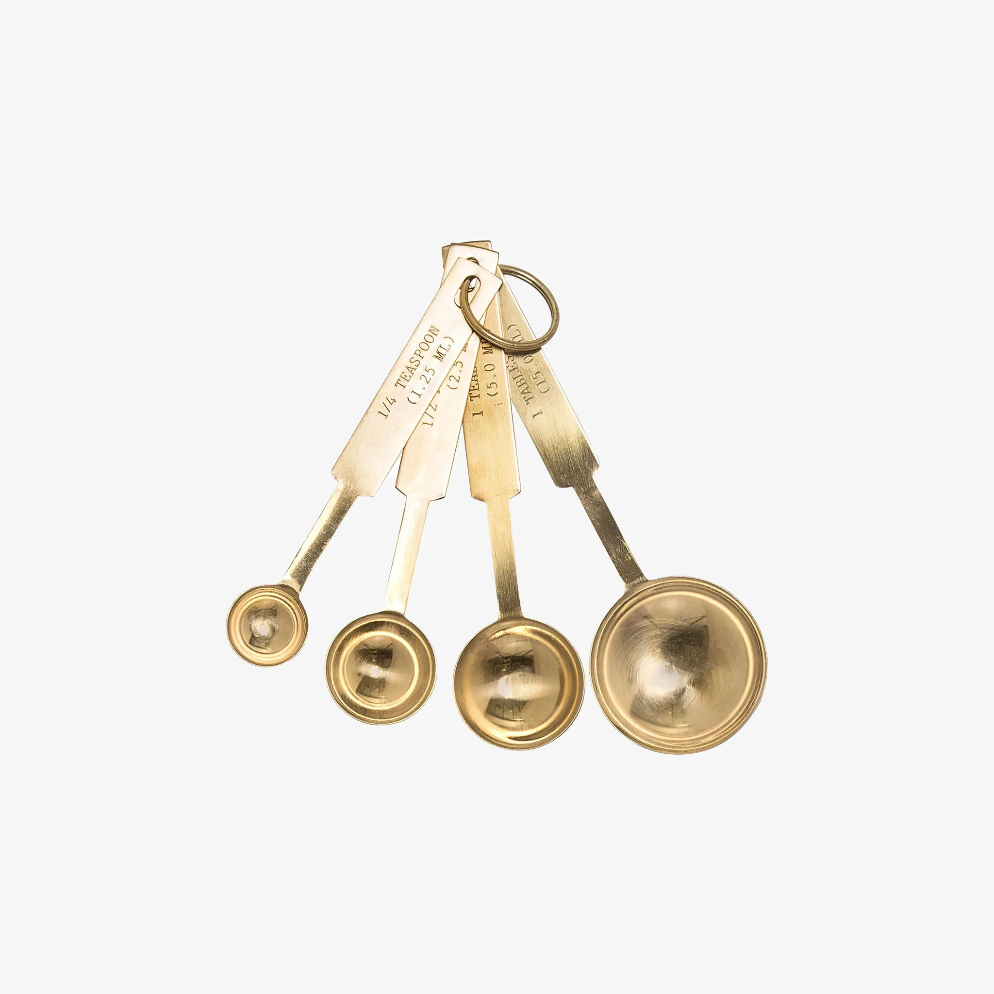 Brass Measuring Spoons