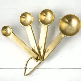 Brass Measuring Spoons