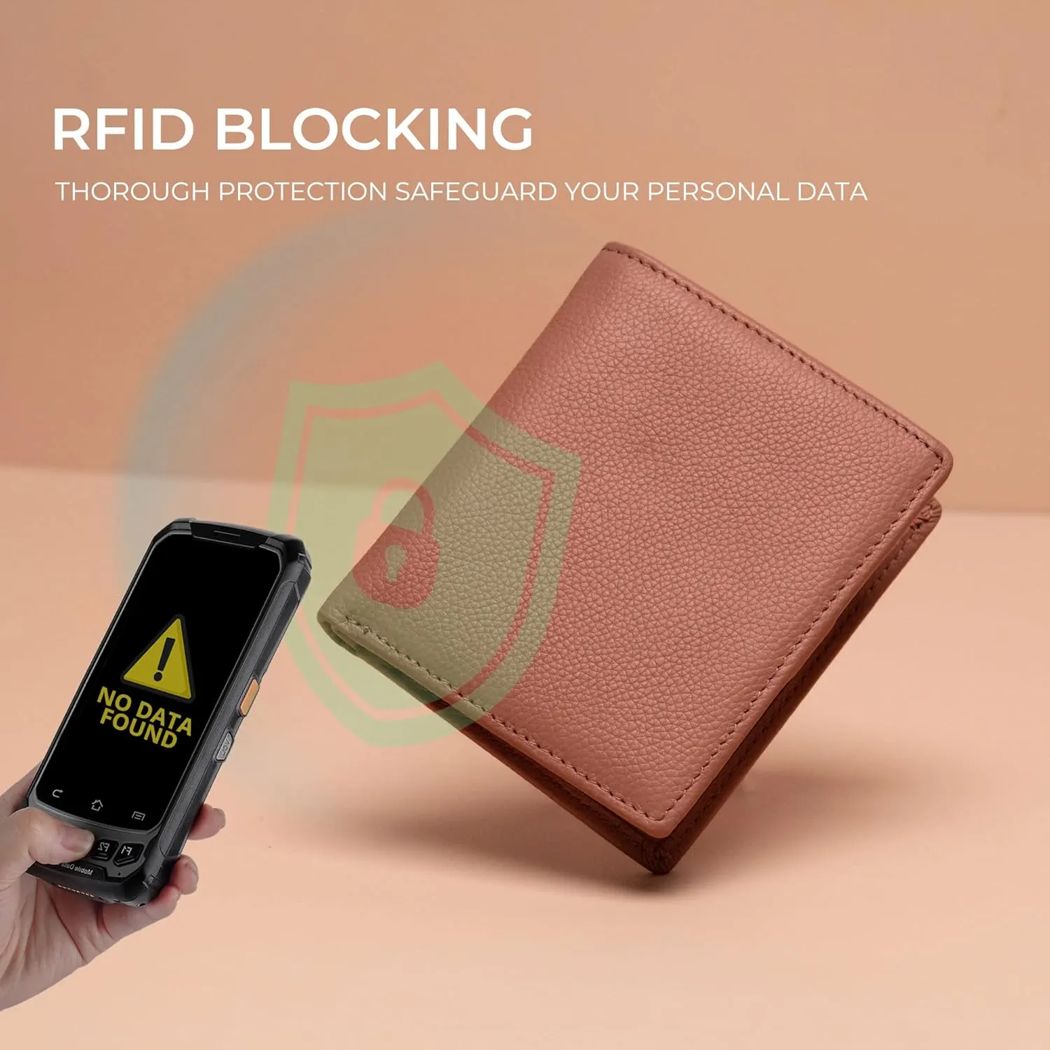 Bveyzi Ultra Slim Small RFID Wallet for Women, Leather Tiny Thin Bifold Pocket Ladies Wallet