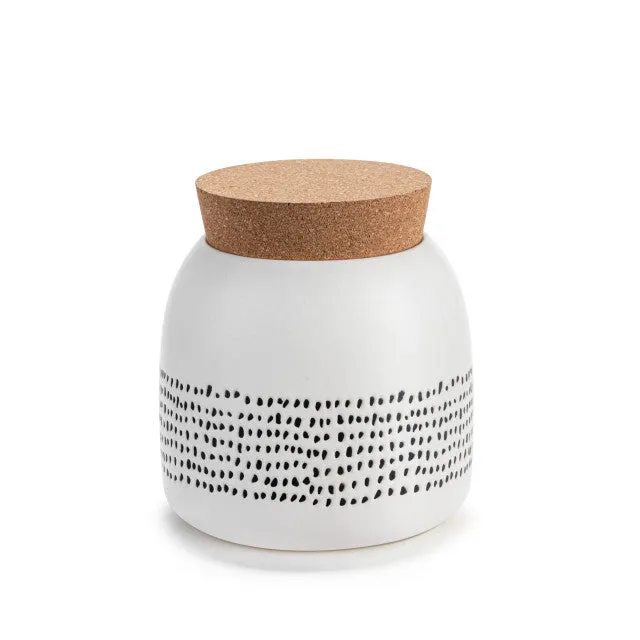 Canister Cork Lid Small Hearts 1008180020