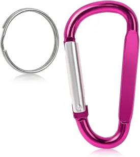Carabiner Clips, Carabiner for Keys, Pets Leash Harness, Camping, Keychain Accessories, Small Durable