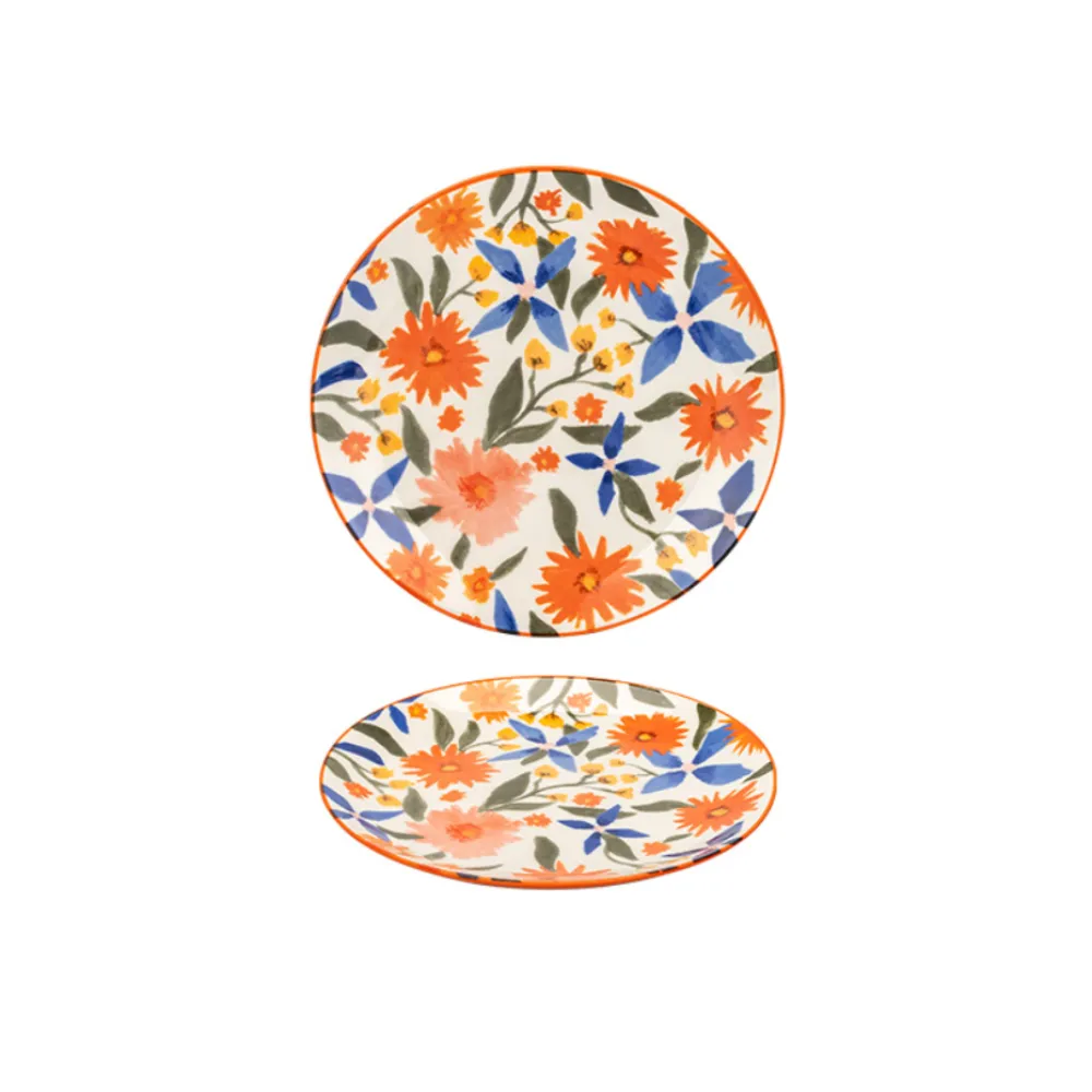 Ceramic Flower Plates