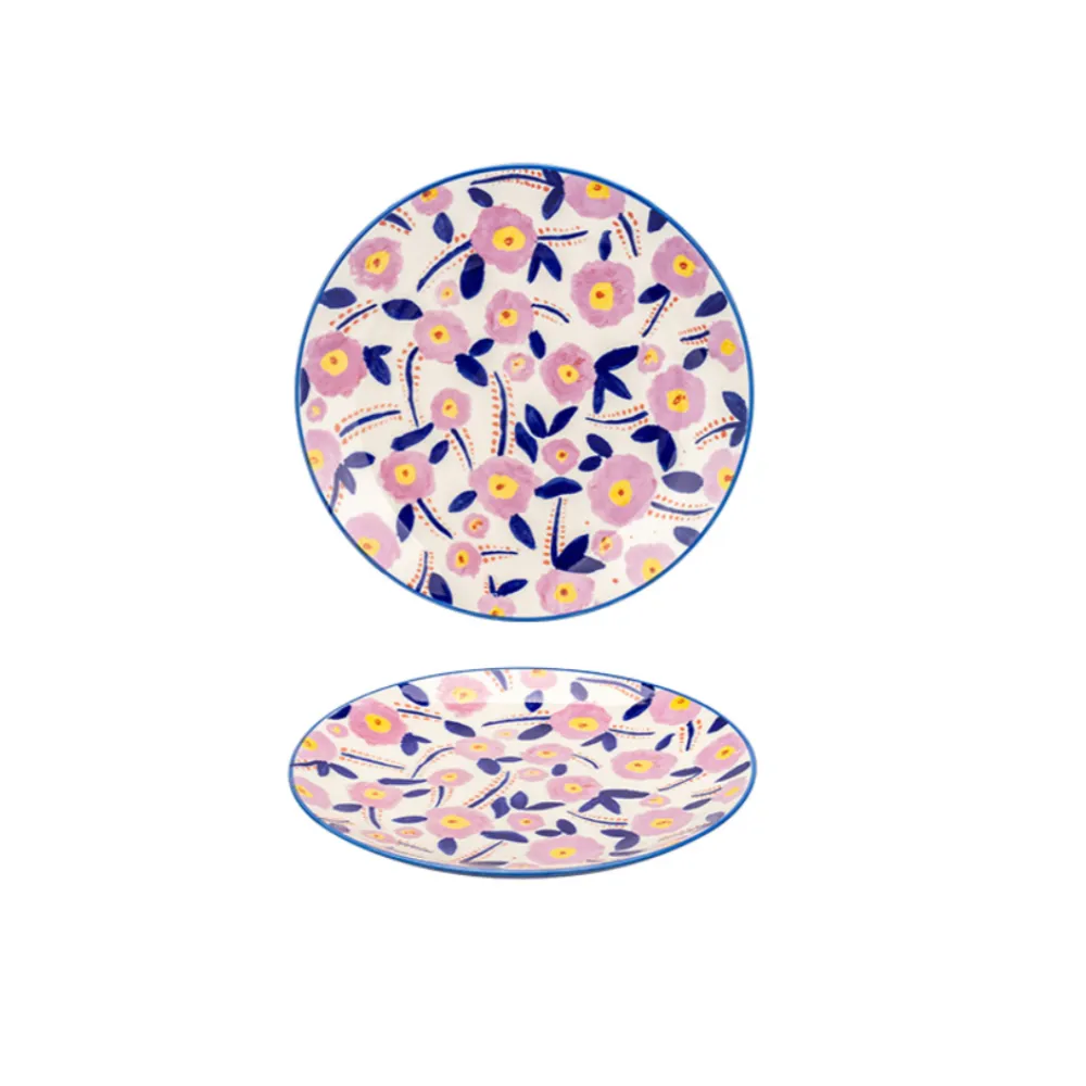 Ceramic Flower Plates