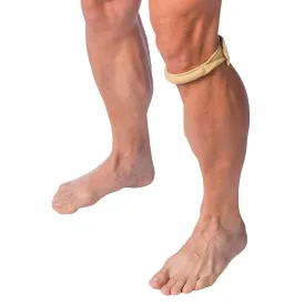 Cho-Pat Original Knee Strap, Patella Support for Runners Knee, Jumpers Knee, Osgood Schlatters, and Chondromalacia, Tan, Small