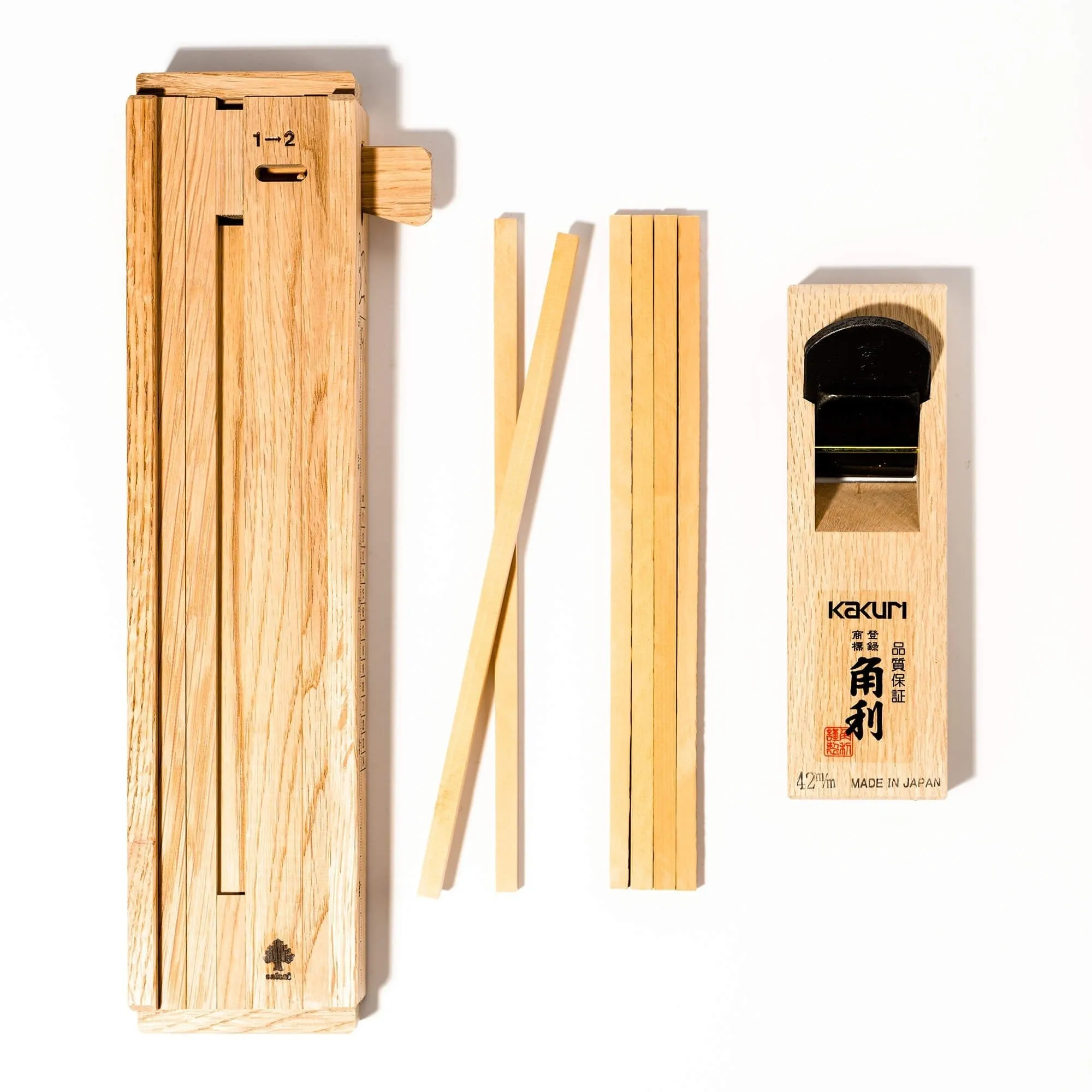 Chopstick Maker Set with Kakuri 42mm Plane