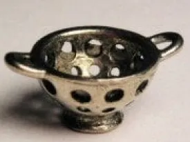 Colander Genuine American Pewter Charm