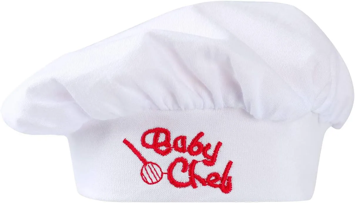 COSLAND Baby and Toddler Boys' 3pc Chef Costume, Halloween Cotton Outfit 3 Months-4T