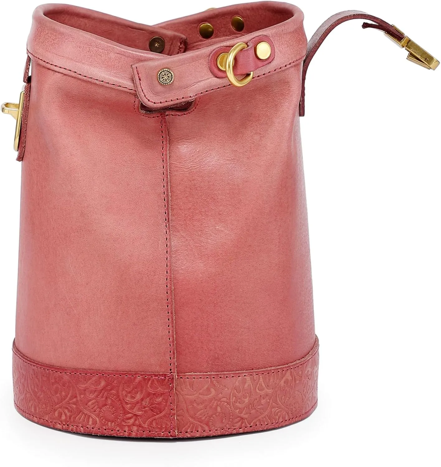 Doctor Bucket Crossbody Handbag | Luxurious and Versatile Bag for Women | Genuine Cowhide Leather
