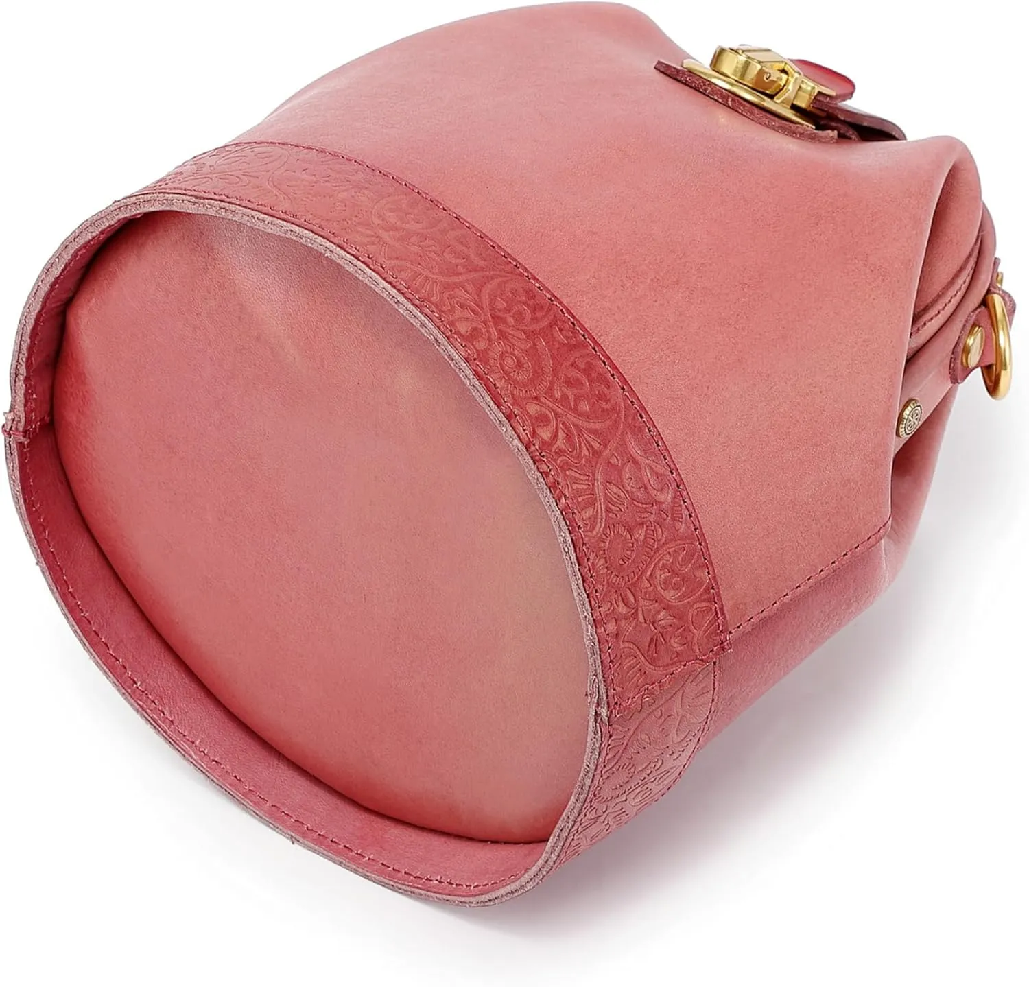 Doctor Bucket Crossbody Handbag | Luxurious and Versatile Bag for Women | Genuine Cowhide Leather