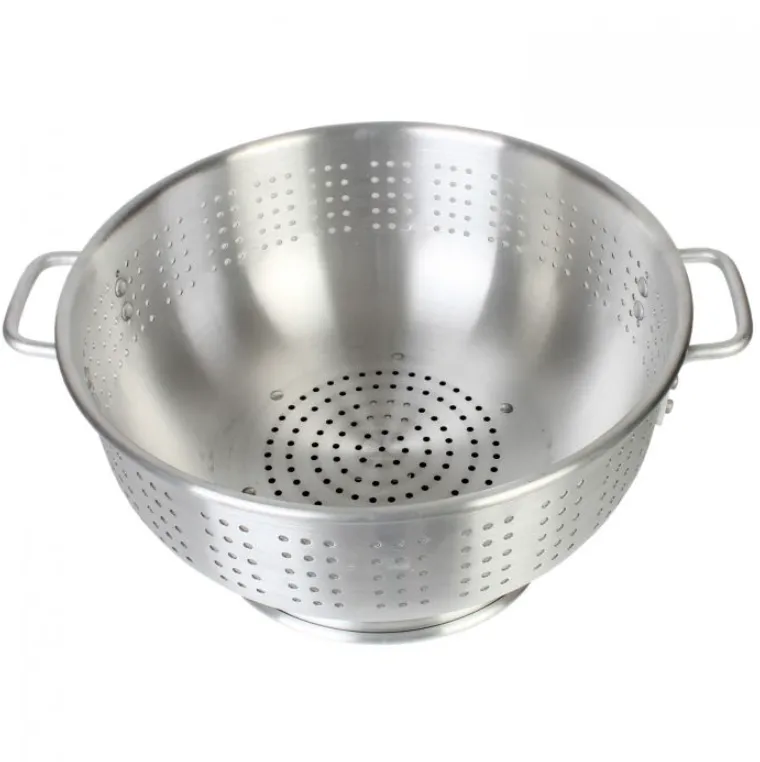 Footed Aluminum Colander 16QT