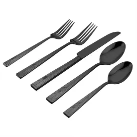 Frank Lloyd Wright Tree of Life Flatware Set - Black