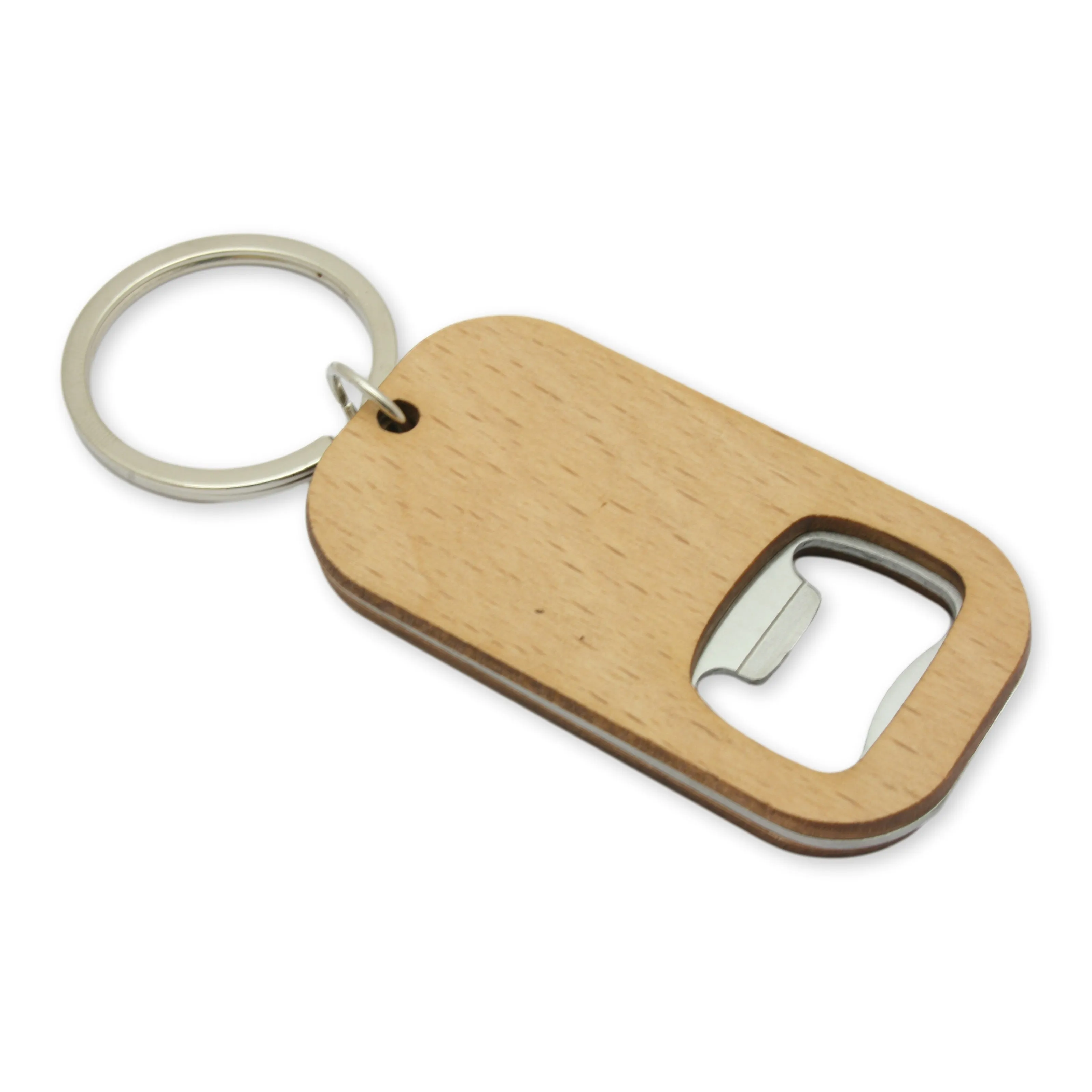 Game Shooter and Pointer Wooden Keyring Bottle Opener