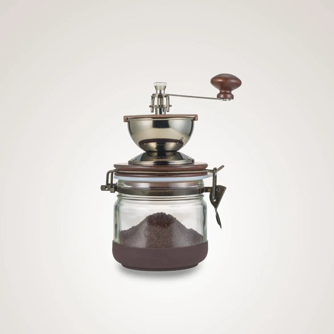 Hario - Canister Ceramic Coffee Beans Mill Manual Grinder Plus Storage CMHN-4