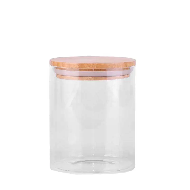 Kates Glass Canister with Bamboo Lid 750ml
