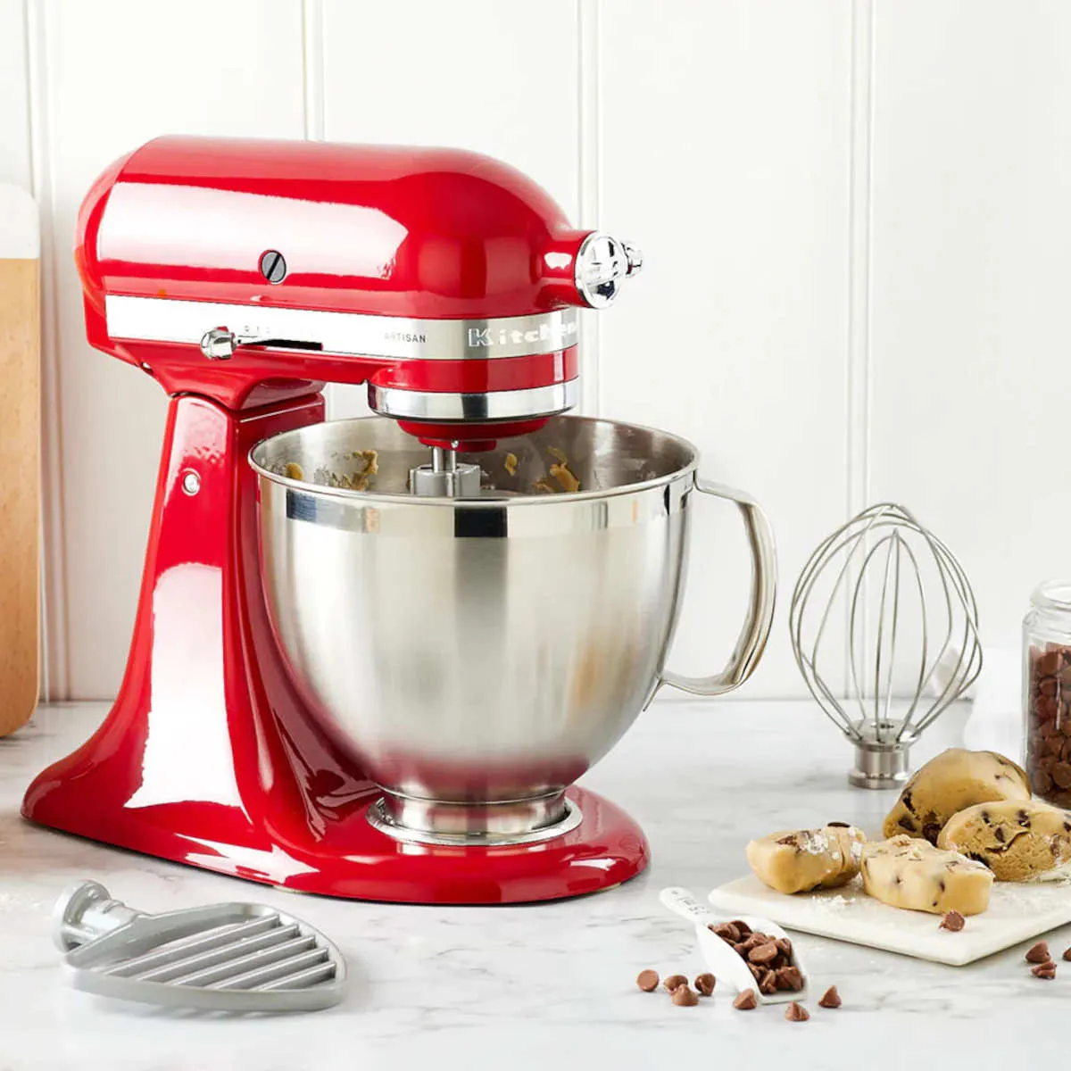 KitchenAid KSM195 Artisan Series Stand Mixer Empire Red 4.8L