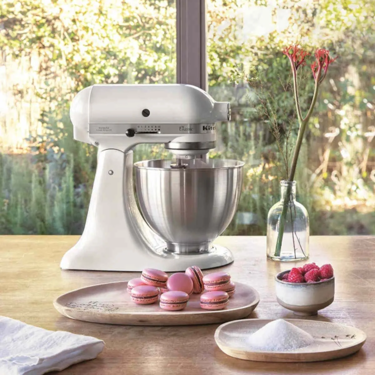 KitchenAid KSM45 Classic Mixer White 35x35cm