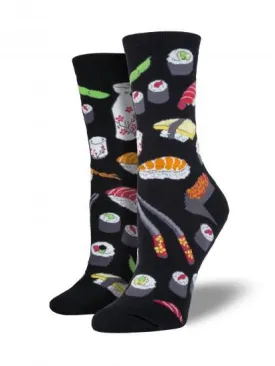Ladies Sushi Graphic Socks