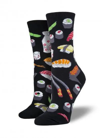 Ladies Sushi Graphic Socks
