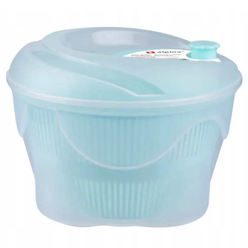 Large Plastic Salad Spinner Bowl