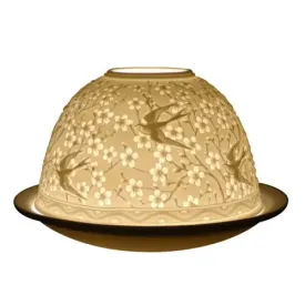Light-glow Swallows Candle Holder