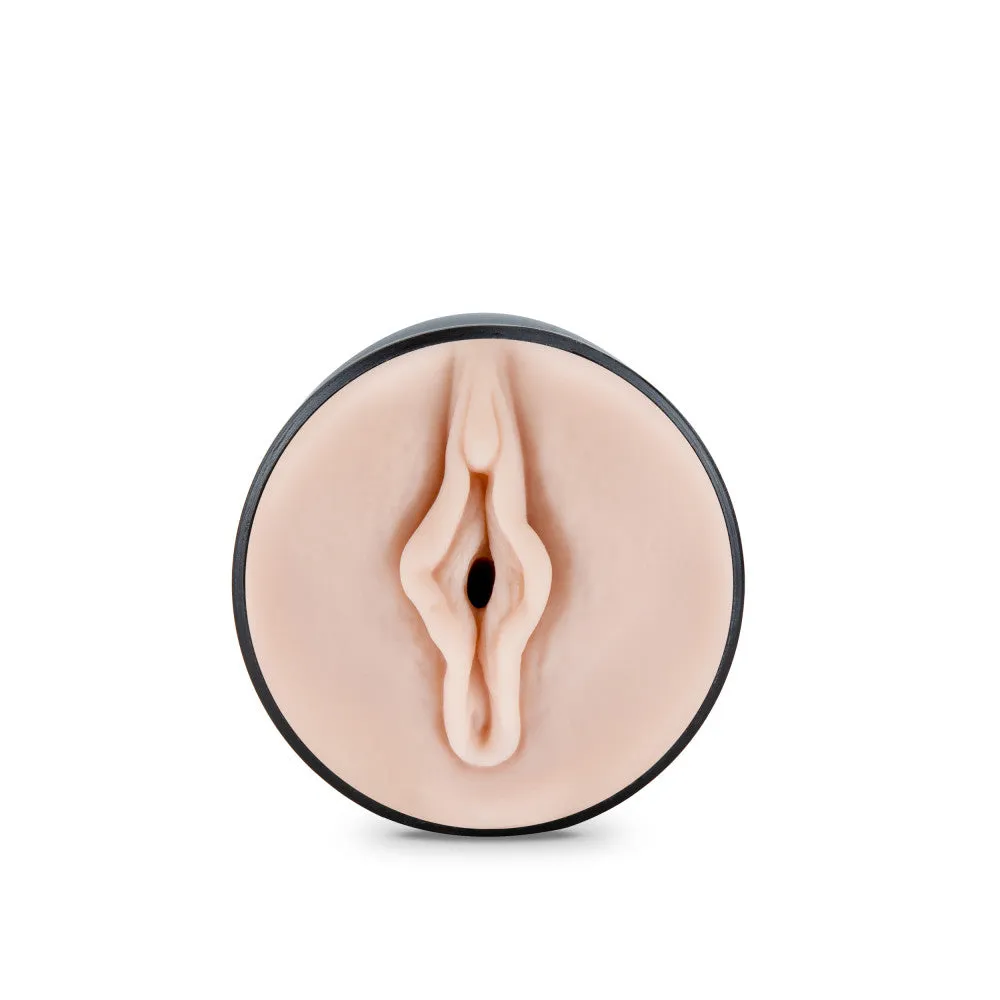 M For Men By Blush® | Soft & Wet Self Lubricating Pussy with Pleasure Orbs Vanilla Masturbator / Stroker