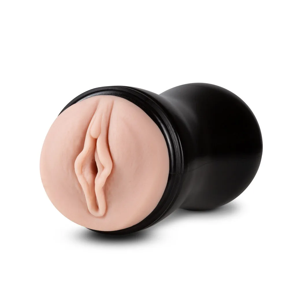 M For Men By Blush® | Soft & Wet Self Lubricating Pussy with Pleasure Orbs Vanilla Masturbator / Stroker