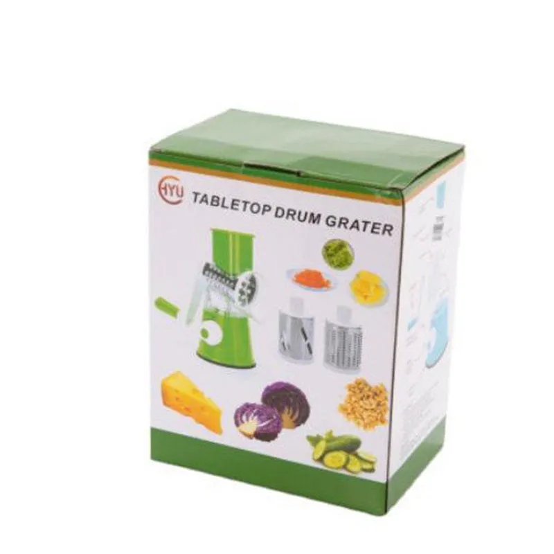 Manual Tabletop Vegetable Cutter - Slicer - Grinder - Shredder