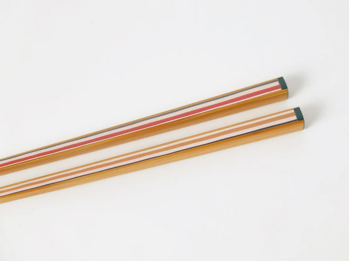 Matsukan Chopsticks Bamboo Stripes