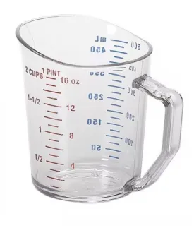 Measuring Cup 1 Pint Clear Dry