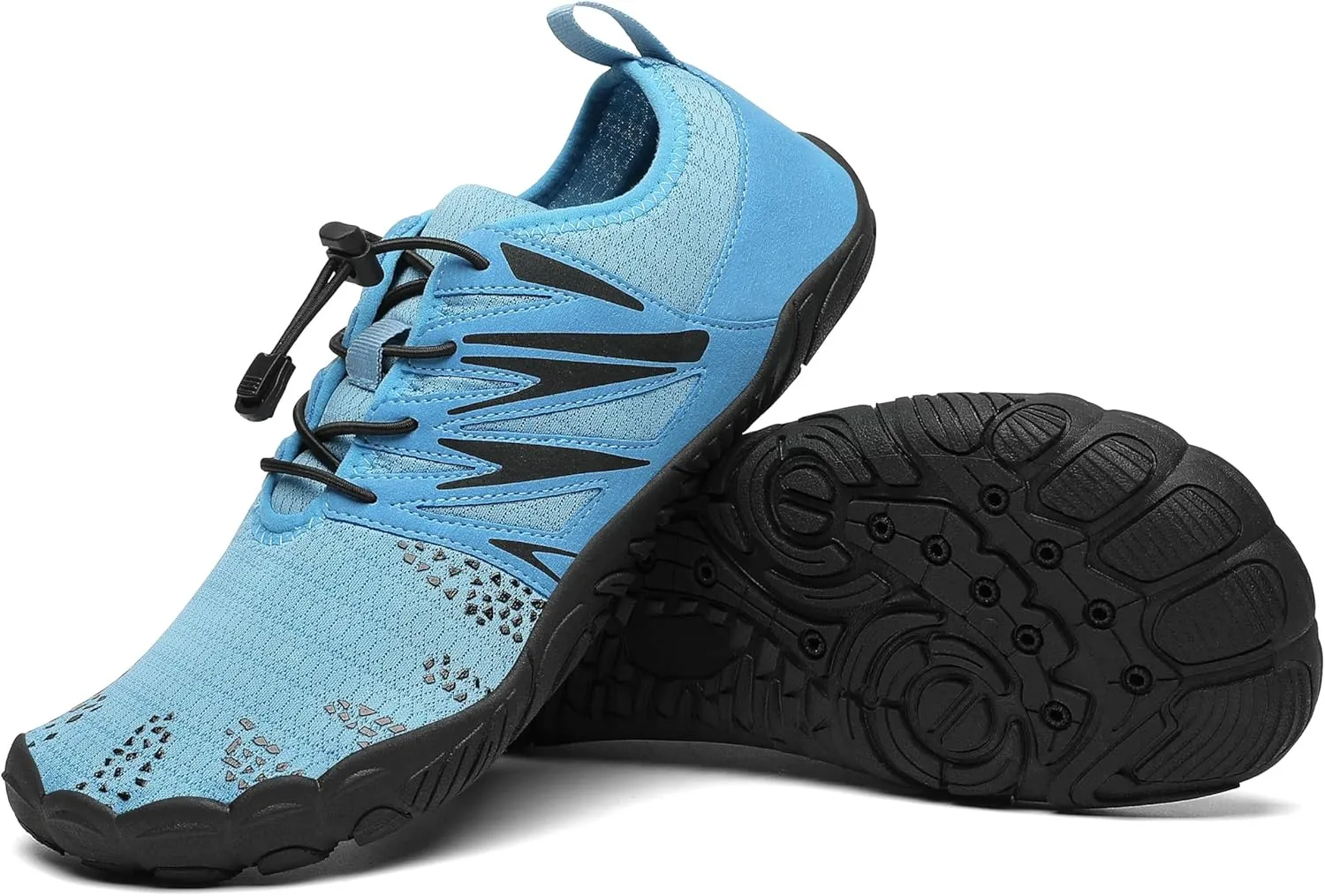 Mishansha Womens Mens Water Swim Shoes Wide Toe Box Barefoot Shoes US Size 5.5-13.5 Women / 3-11.5 Men