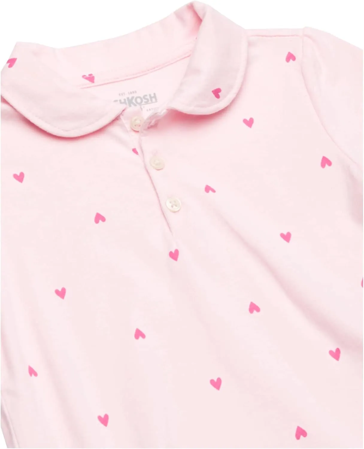 OSHKOSH B'GOSH Girls' Short-Sleeve Uniform Polo