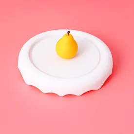 Pear Silicone Cup Lid Cover Topper for Coffee Mug, Tea Cup, Glasses – Starbucks Accessories