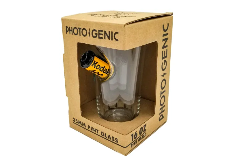 Photogenic 35mm Film Pint Glass (16oz)