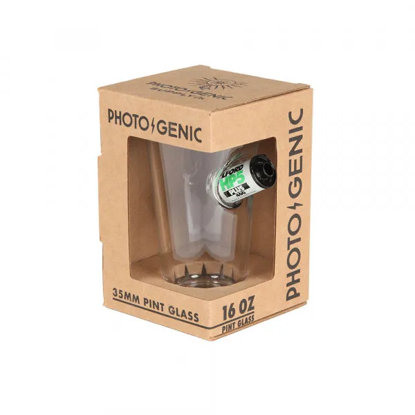 Photogenic 35mm Film Pint Glass (16oz)