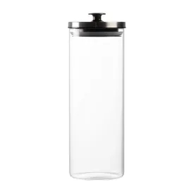 Round Canister & Black Lid 1700ml (1.7L)