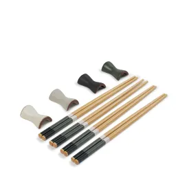 Shari Chopsticks & Holder - Set of 4