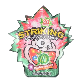 STRIKING Watermelon Flavour Popping Candy 30g