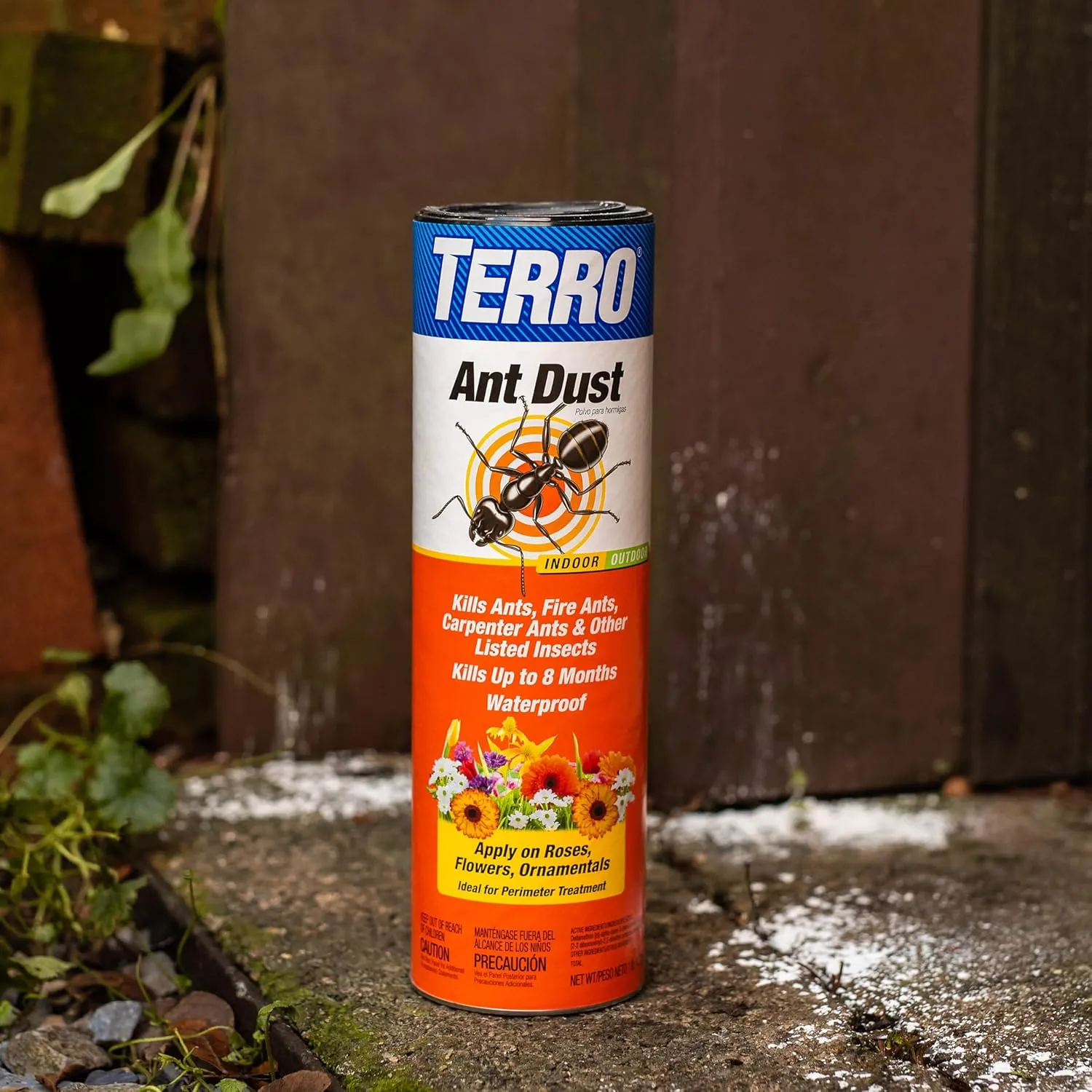 TERRO T600 Ant Dust Powder Killer for Indoors and Outdoors - Kills Ants, Fire Ants, Carpenter Ants, Roaches, Spiders, and Other Insects , 1lb