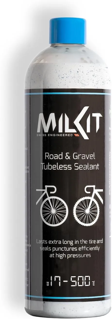 Tubeless Road Bike Sealing Milk Engraving in 500 ml Bottle, Bicycle Tyre Sealant, Milk Sealant, Tubeless Milk, Bicycle Tyre, Sealant