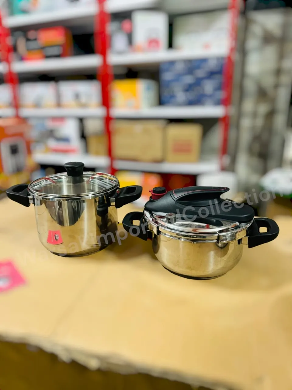 UNIQUE GERMANY 3 in 1 AUTOMATIC PRESSURE COOKER